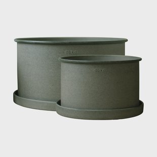 DBKD Plant bowl bloempot 2-pack Green