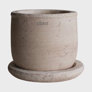 DBKD Terra pot Sand, Ø14x14 cm