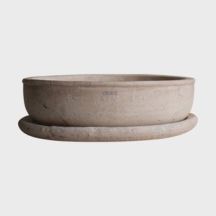 DBKD Terra bowl pot Sand, Ø30x10,5 cm