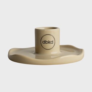 DBKD Wave kandelaar Shiny yellow