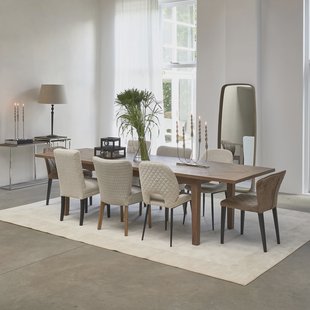 Rivièra Maison Uitschuifbare Eettafel 'Bodie Hill' Mangohout, 220/265/310 x 100cm