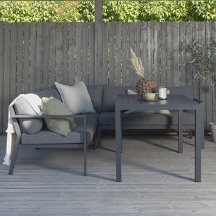 Nohr Loungeset 'Brianca' Met Hoekbank, bankje en tafel