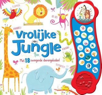 Vrolijke Jungle - geluidboek