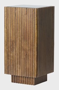 Light & Living Zuil 'Gatura' Mangohout, 60cm hoog, kleur Bruin