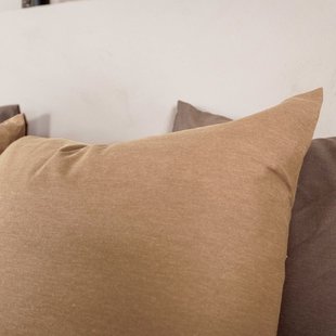 Sale - Kayori - Kai - Kussensloop - 2 stuks - 60x70 - Mokka