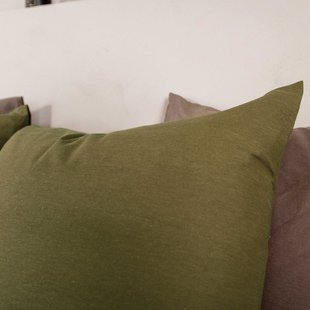 Sale - Kayori - Kai - Kussensloop - 2 stuks - 60x70 - Donkergroen