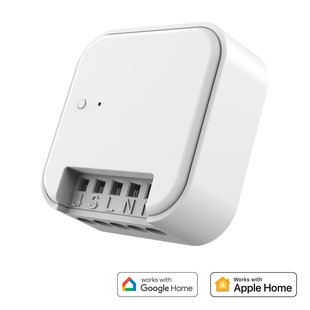 Klik Aan & Klik Uitinbouwdimmer - Matter - Voor Bestaande Verlichting - Wit