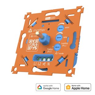 Klik Aan & Klik Uitdraaidimmer - Mawd-250 - Matter - Voor Lampen