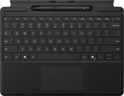 Microsoft Surface Pro 13 Inch Type Cover met Slim Pen Zwart Qwerty