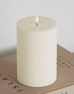 LED Stompkaars Creme - ø 10 - 15 cm