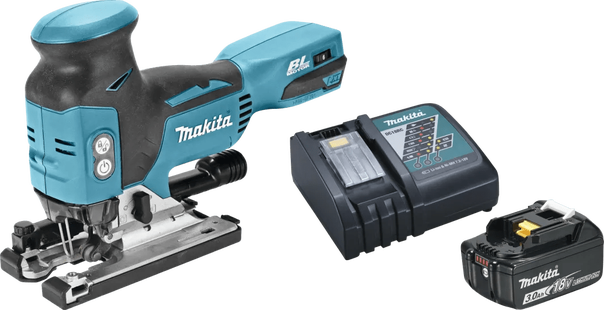 Makita DJV181ZJ + Makita Startset 18V LXT 3,0 Ah BL1830B/DC18RC