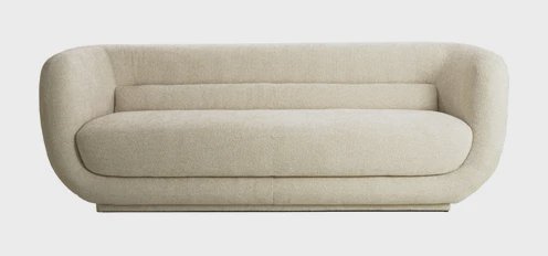 Light & Living 3-zits Bank 'Kialy' kleur Crème