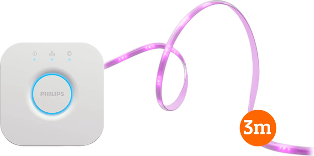 Philips Hue Solo Led Strip 3 meter + Philips Hue Bridge