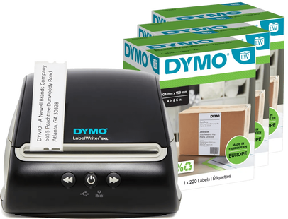 DYMO LabelWriter 5XL + 3 extra labels