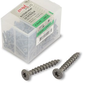 Dynaplus Spaanplaatschroef Tx Pk Kop - Ar Coating - 4,0x40mm - 200 Stuks