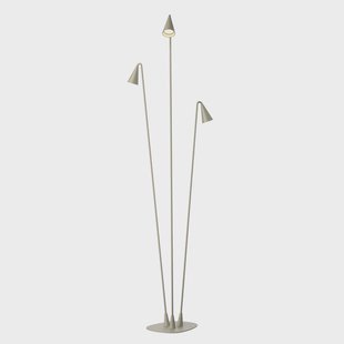 Brisa LED buiten vloerlamp, 3-lamps, kaki Vibia - Designer - Kunststof