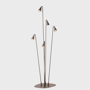 Brisa LED buiten vloerlamp, 5-lamps, bruin Vibia - Designer - Kunststof
