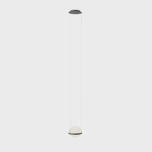 Palma 3720 LED hanglamp, dimbaar, grafiet Vibia - Woonkamer - Modern - Glas - Bol