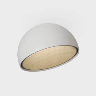 Duo 4876 schuine LED plafondlamp, wit Vibia - Woonkamer - Modern - Metaal - Rond