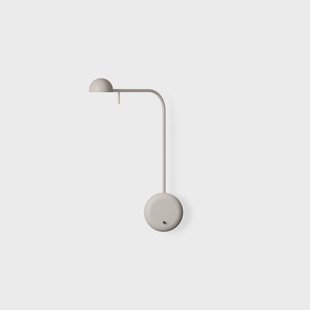 Pin 1680 LED wandlamp, 39 cm, crème Vibia - Slaapkamer - Modern - Metaal - 1 lamp