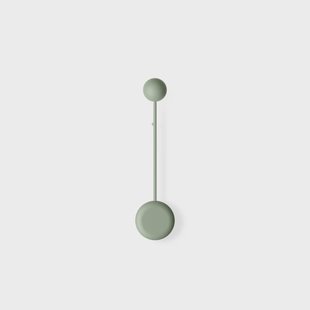 Pin 1690 LED wandlamp, 40 cm, groen Vibia - Woonkamer - Modern - Metaal - 1 lamp