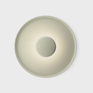 Top LED wandlamp Ø 40 cm groen L1 Vibia - Woonkamer - Modern - Metaal - Rond