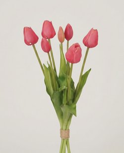 Bos premium kunsttulpen Olivia - Donker Roze