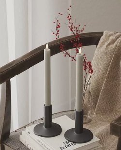 LED Dinerkaars Zand 2st - ø 2,2 x 24 cm