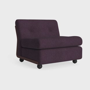 HAY Amanta bankmodule Bordeauxrood-turf bordeaux, 1-zits/fauteuil