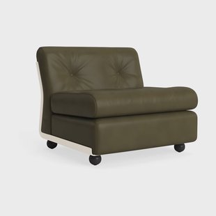 HAY Amanta bankmodule Crèmebeige-sense forest, 1-zits/fauteuil
