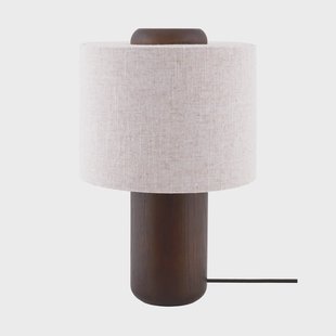 Globen Lighting Bosco tafellamp Donker gebeitst eiken