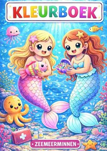 Kleurboek, zeemeerminnen
