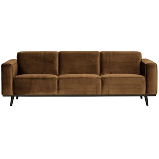 WOOOD Statement Bank 3-zits Fluweel