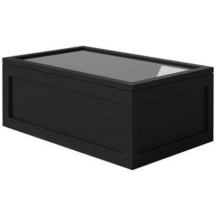 Bolia Norie Opbergdoos Hout Met Glazen Deksel