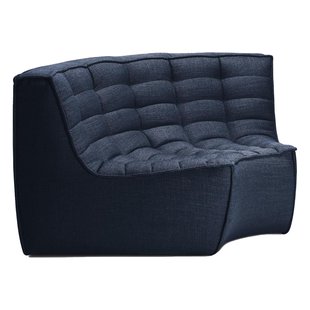 Ethnicraft N701 Bank Rond Hoekelement Eco Fabric