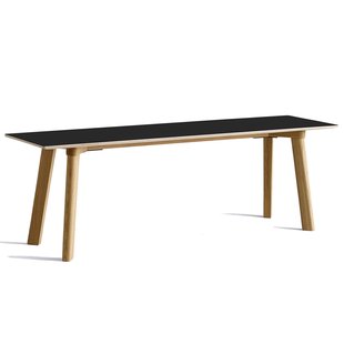 Hay CPH Deux 215 Eetbank 140 Met Mat Gelakt Eiken Onderstel