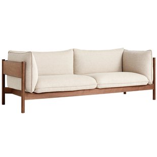 Hay Arbour 3-zits Bank Geolied Walnoot Onderstel