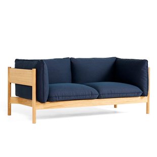 Hay Arbour 2-zits Bank Geolied Eiken Onderstel