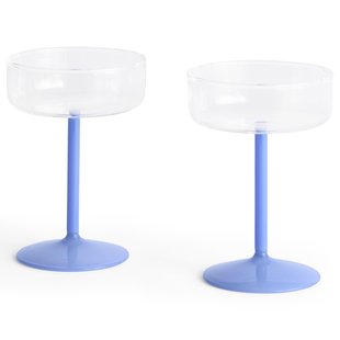 Hay Tint Coupe Champagne Glas Set Van 2