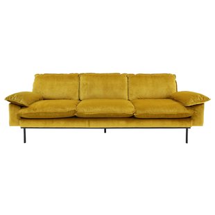 HKliving Retro Bank 4-zits