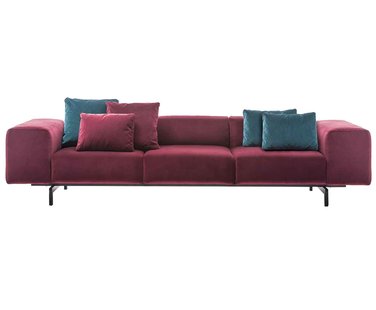 Kartell Largo Velluto Bank 3-zits