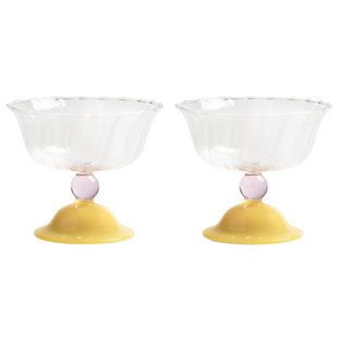 &amp;klevering Tulip Coupe Champagneglazen Set Van 2