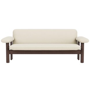 Audo Copenhagen Brasilia 2-zits Bank Donker Eiken