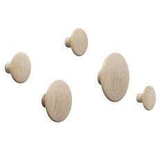 Muuto The Dots Wandhaak Hout 5 Stuks