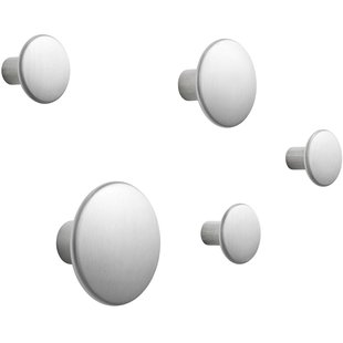 Muuto The Dots Metal Wandhaak Set Van 5
