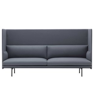 Muuto Outline Highback Bank 3-zits
