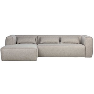 WOOOD Bean Bank Met Chaise Longue Links Stof