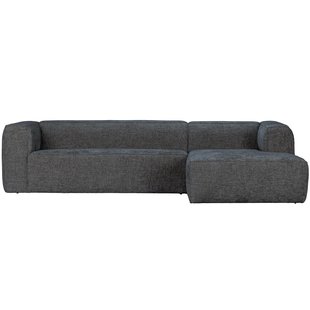 WOOOD Bean Bank Met Chaise Longue Rechts Grove Melange