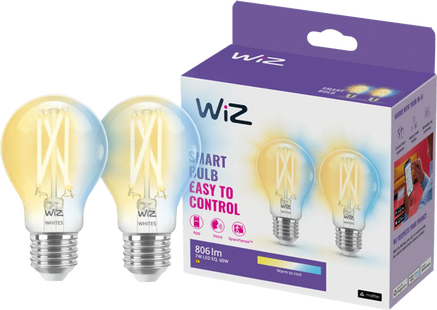 WiZ Filament lamp 2-pack - Warm tot Koelwit Licht - E27