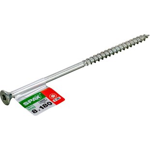 Spax Schroef - Rvs A2 - Diam. 8x180mm - 30 Stuks